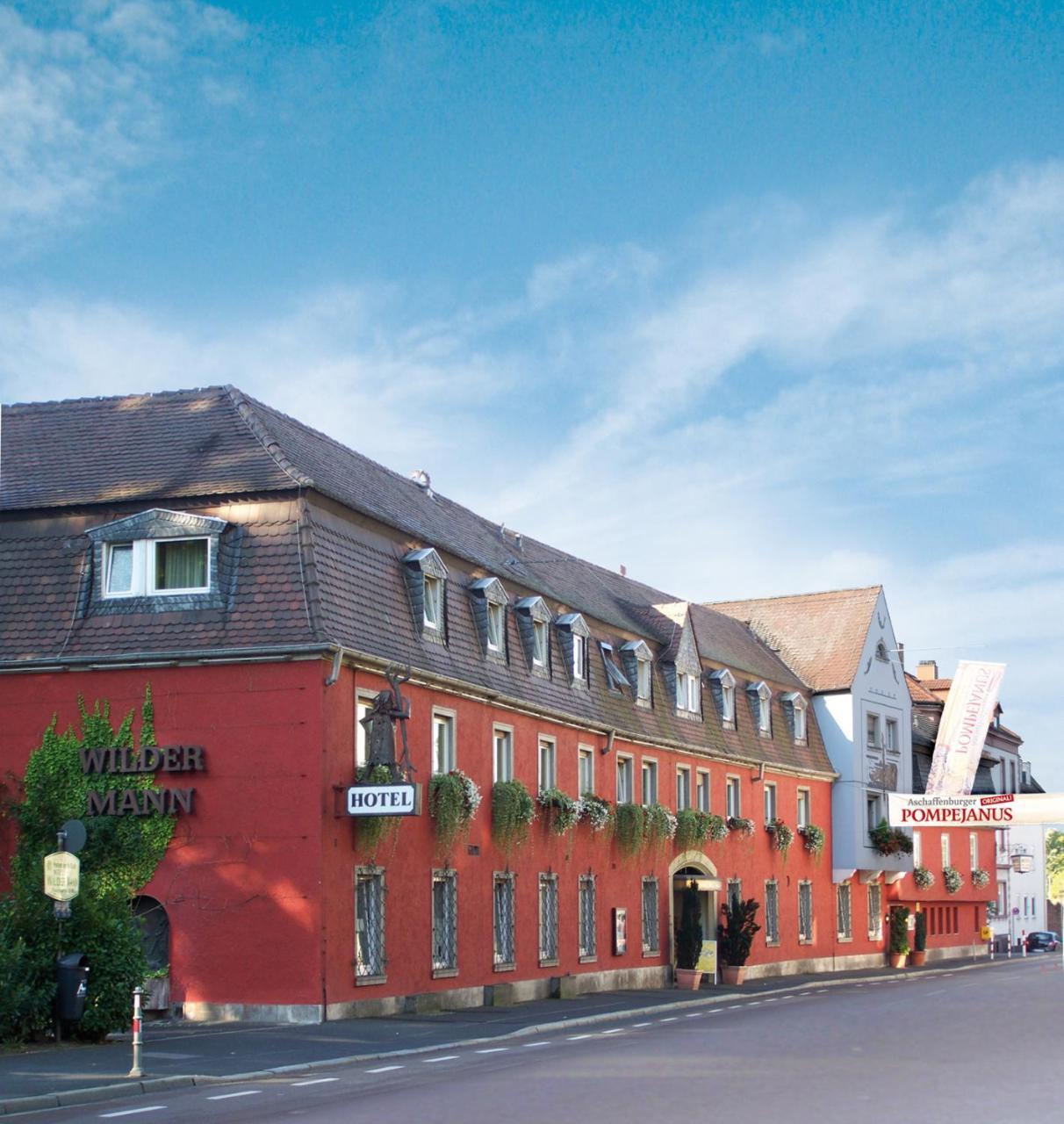 Hotel Wilder Mann Aschaffenburg Eksteriør billede